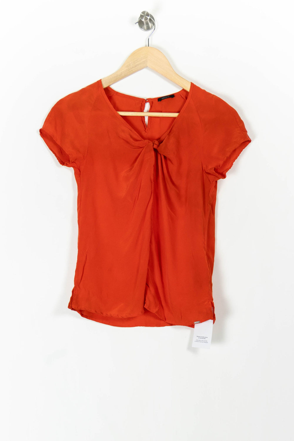 Blouse Orange - Taille XS/34 de la marque IKKS | PARAD92248 - Vendu par Paradigme - Image 2