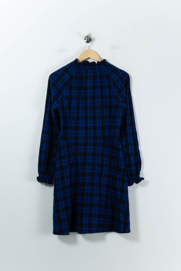 Robe Midi Bleue et Noire - Taille L/40 de la marque Maje | PARAD92264 - Vendu par Paradigme - Image 4