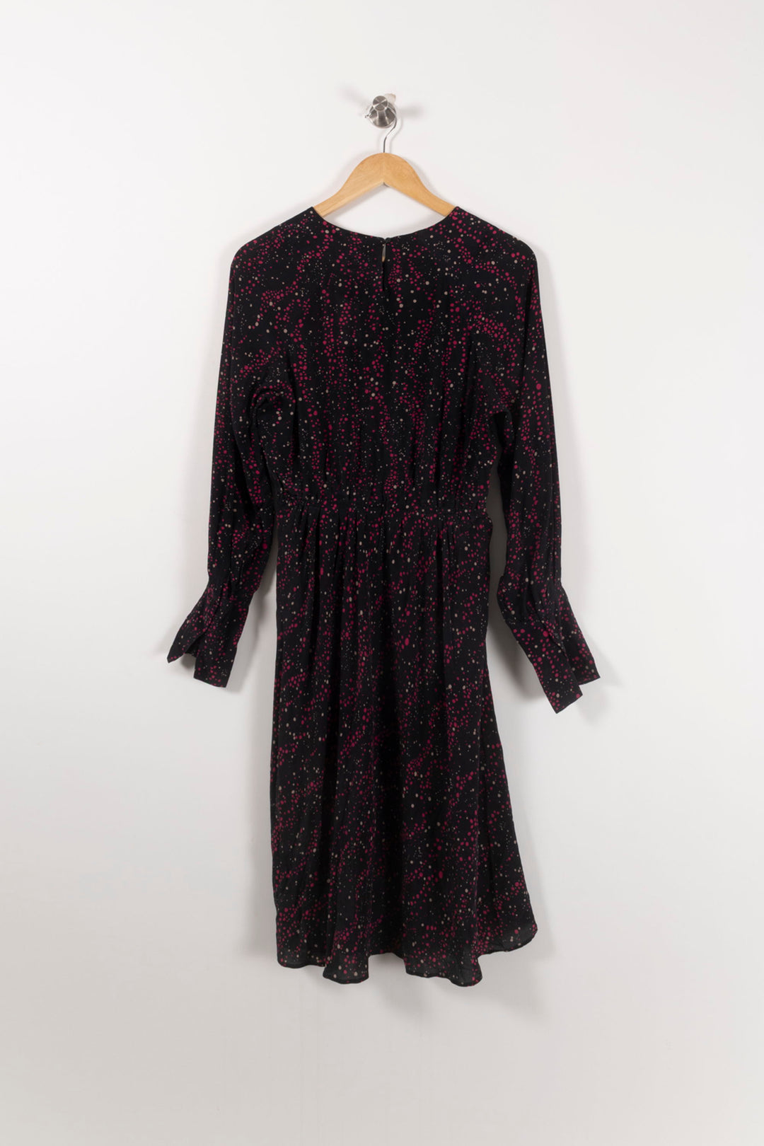 Robe Midi Noire et Rouge - Taille M/38 de la marque Gerard Darel | PARAD92266 - Vendu par Paradigme - Image 4