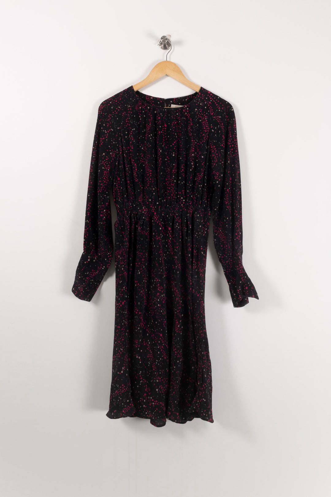 Robe Midi Noire et Rouge - Taille M/38 de la marque Gerard Darel | PARAD92266 - Vendu par Paradigme - Image 2