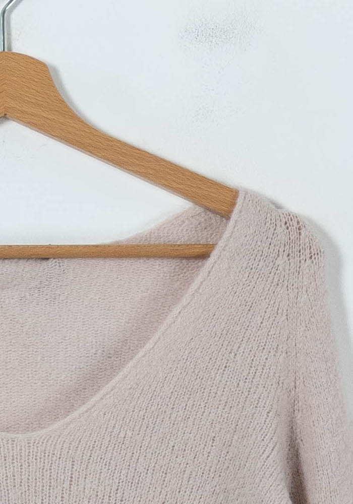 Pull Rose - Taille S/36 de la marque La Fée Maraboutée | PARAD92276 - Vendu par Paradigme - Image 3