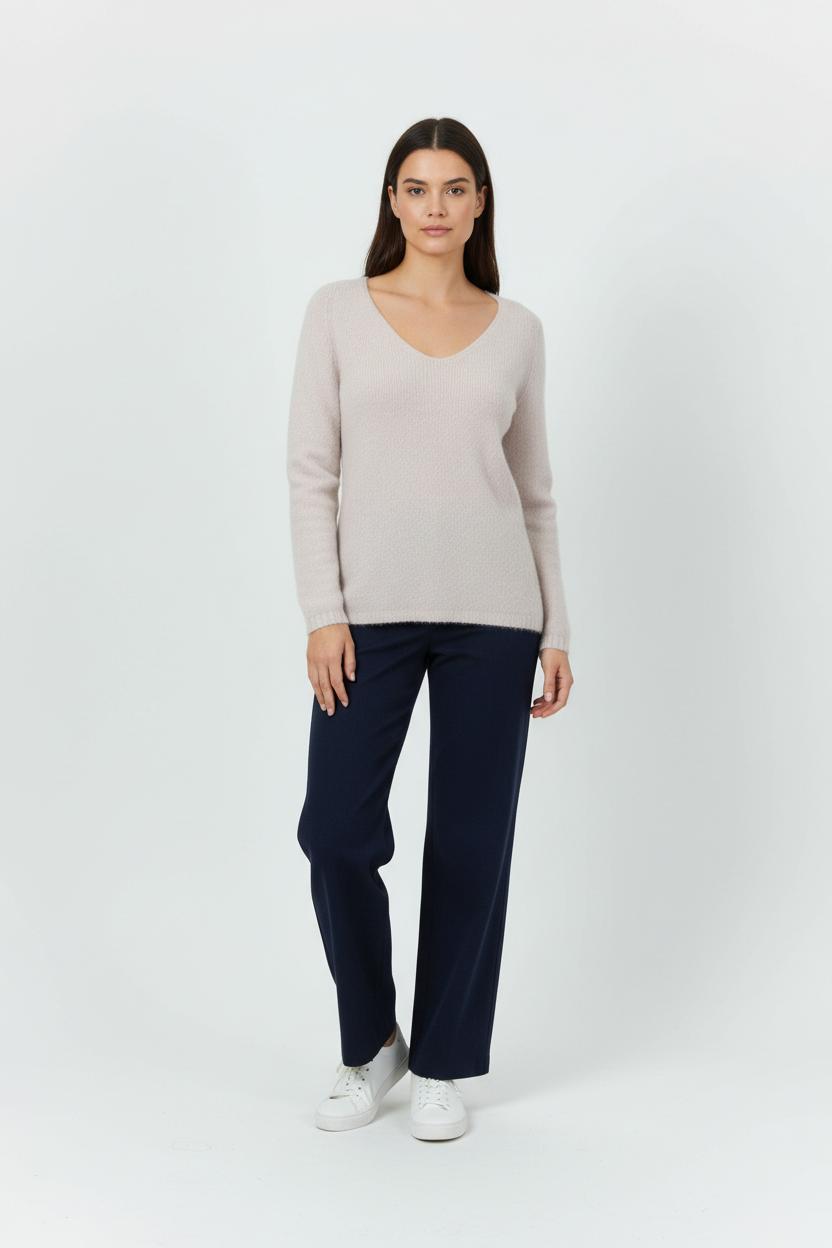 Pull Rose - Taille S/36 de la marque La Fée Maraboutée | PARAD92276 - Vendu par Paradigme - Image 1