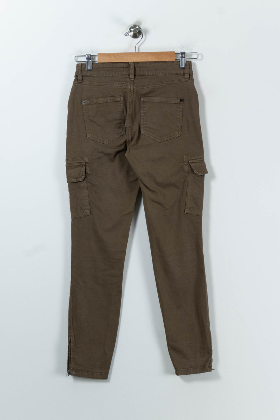 Pantalon Cargo Vert - Taille S/36 de la marque IKKS | PARAD92279 - Vendu par Paradigme - Image 4