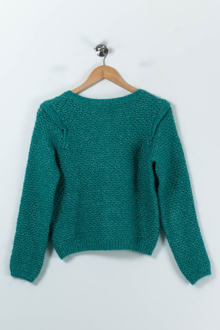 Cardigan Vert - Taille M/38 de la marque Des petits hauts | PARAD92283 - Vendu par Paradigme - Image 4