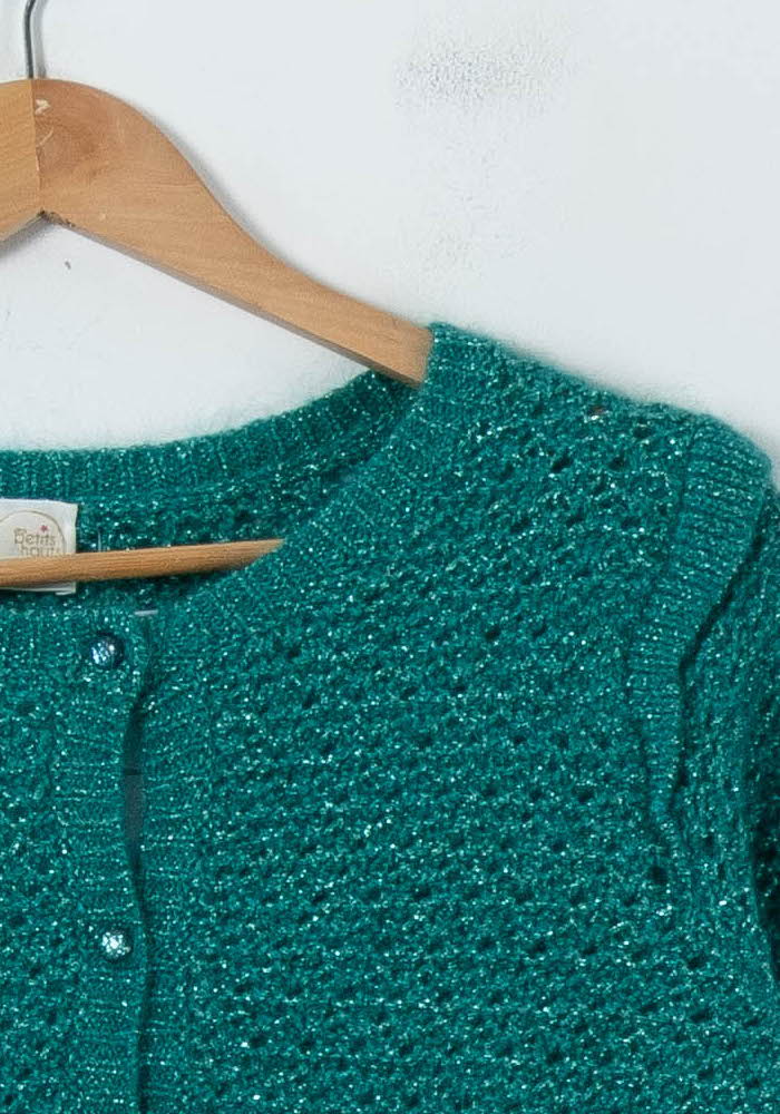 Cardigan Vert - Taille M/38 de la marque Des petits hauts | PARAD92283 - Vendu par Paradigme - Image 3