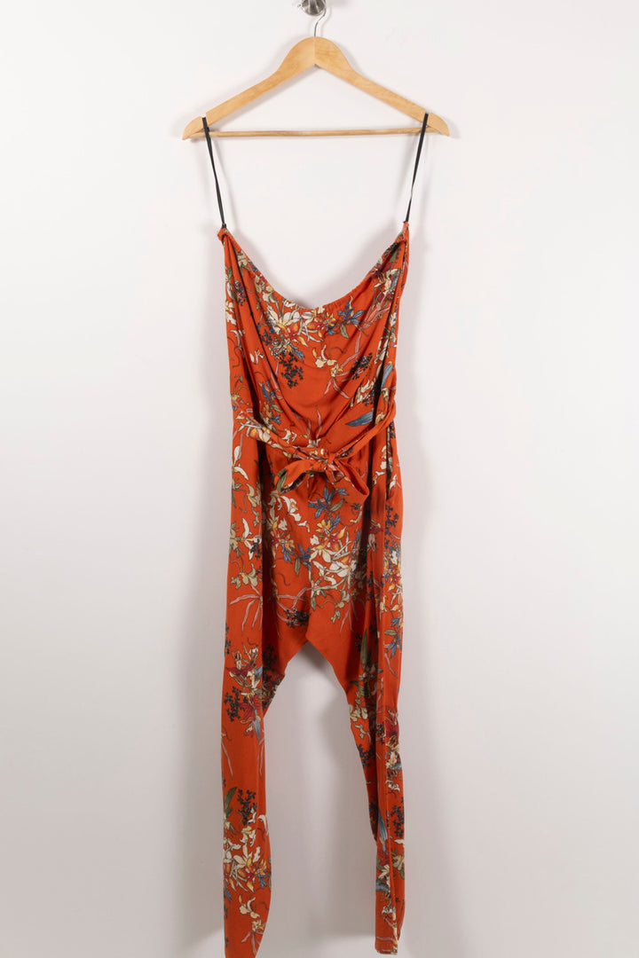 Combinaison Fleurie Orange - Taille XXL/44 de la marque IKKS | PARAD92294 - Vendu par Paradigme - Image 4