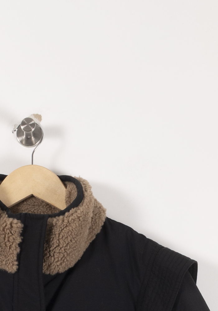 Veste Noire et Beige - Taille S/36 de la marque Bérénice | PARAD92303 - Vendu par Paradigme - Image 3