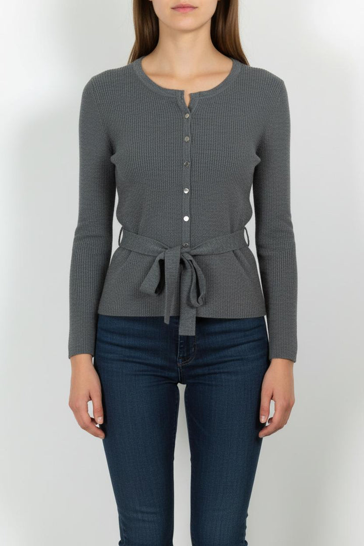 Cardigan Gris - Taille M/38 de la marque Caroll | PARAD92305 - Vendu par Paradigme - Image 1