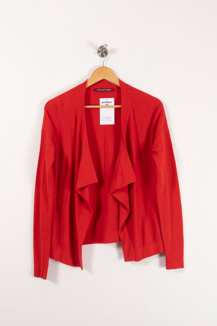 Cardigan Rouge - Taille S/36 de la marque Comptoir des Cotonniers | PARAD92307 - Vendu par Paradigme - Image 2
