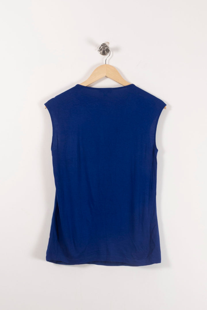 Débardeur Bleu - Taille S/36 de la marque Maison 123 | PARAD92314 - Vendu par Paradigme - Image 4