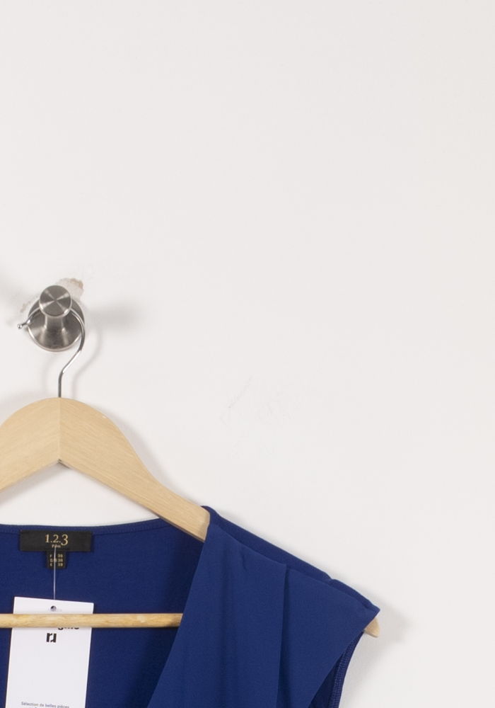 Débardeur Bleu - Taille S/36 de la marque Maison 123 | PARAD92314 - Vendu par Paradigme - Image 3