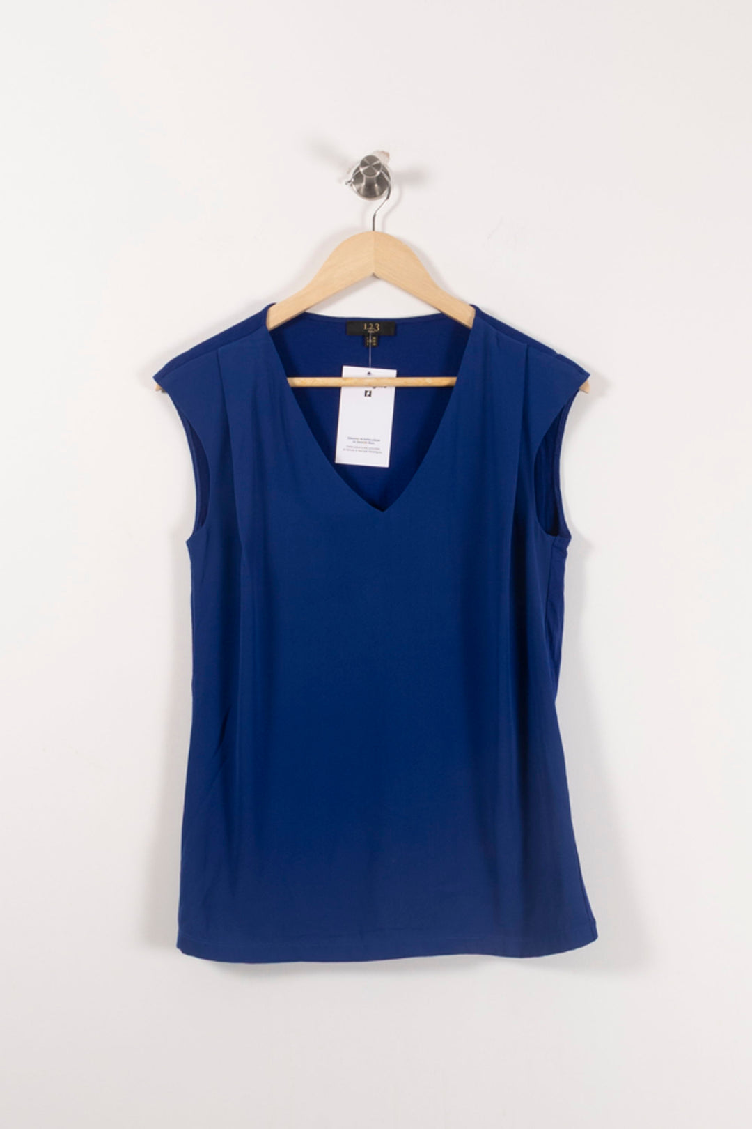 Débardeur Bleu - Taille S/36 de la marque Maison 123 | PARAD92314 - Vendu par Paradigme - Image 2