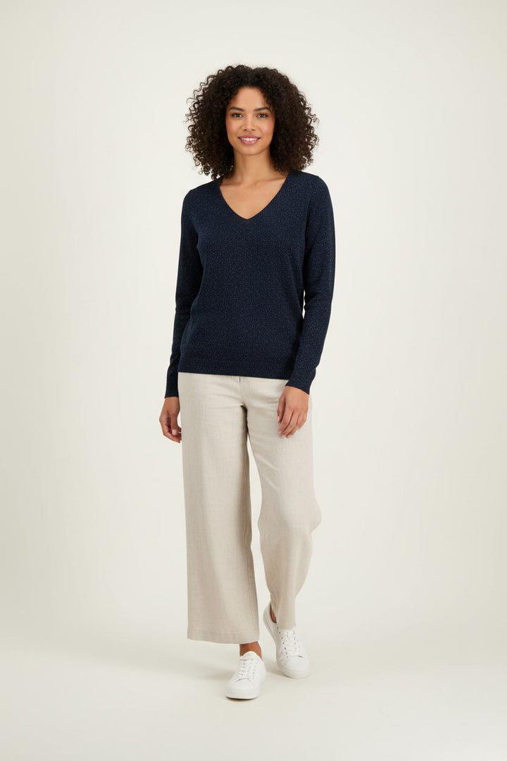 Pull Bleu - Taille S/36 de la marque Maison 123 | PARAD92319 - Vendu par Paradigme - Image 1