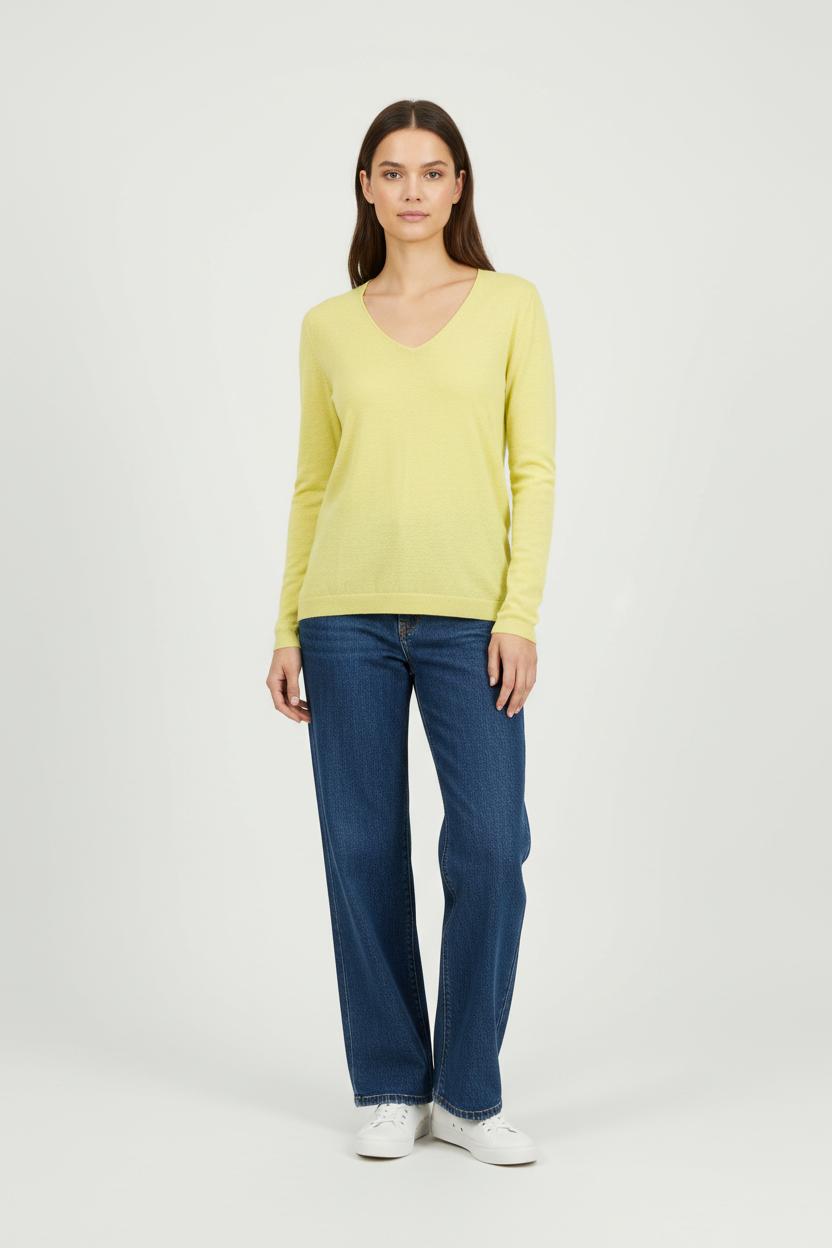 Pull Jaune - Taille M/38 de la marque Maison 123 | PARAD92321 - Vendu par Paradigme - Image 1