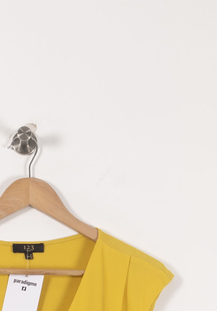 Débardeur Jaune - Taille S/36 de la marque Maison 123 | PARAD92323 - Vendu par Paradigme - Image 3