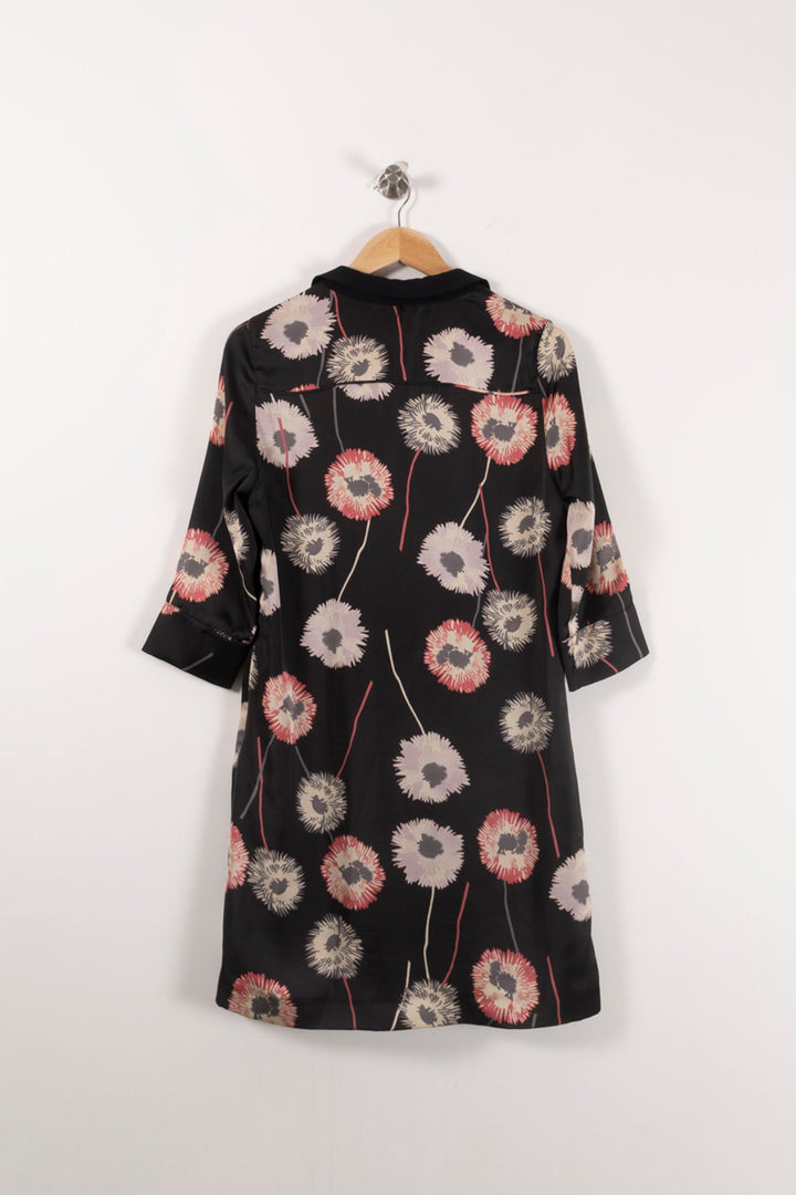 Robe Chemise Noire - Taille S/36 de la marque Maison 123 | PARAD92331 - Vendu par Paradigme - Image 4