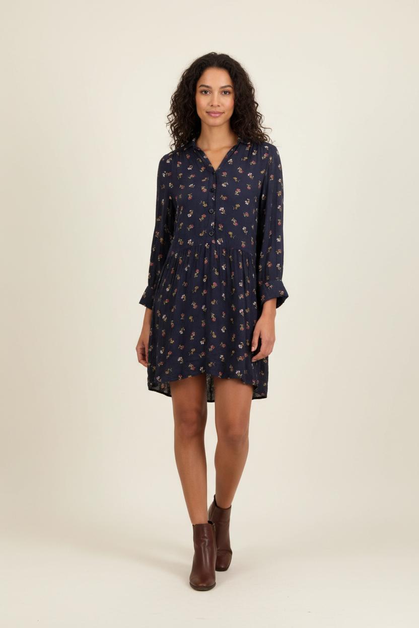 Robe Chemise Bleue - Taille S/36 de la marque Pablo | PARAD92333 - Vendu par Paradigme - Image 1