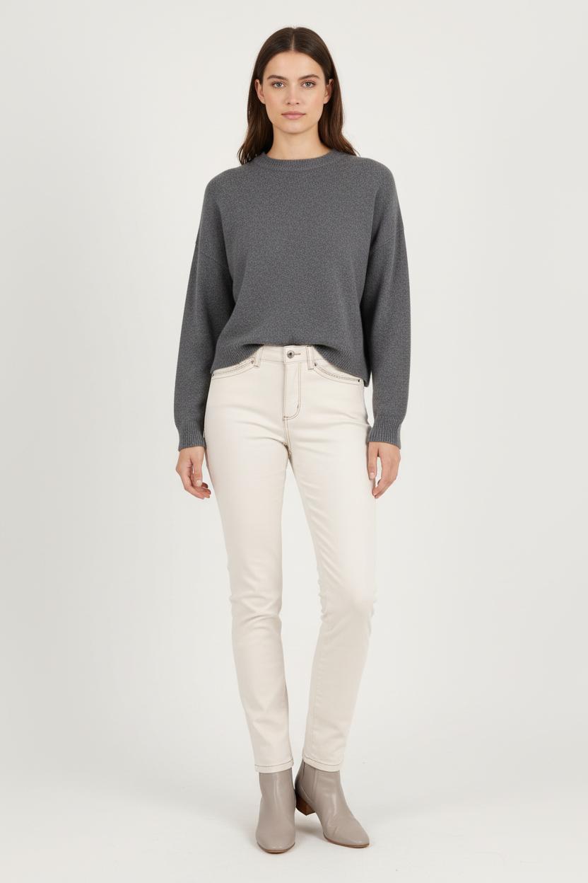 Jean Blanc - Taille S/36 de la marque Maison 123 | PARAD92337 - Vendu par Paradigme - Image 1