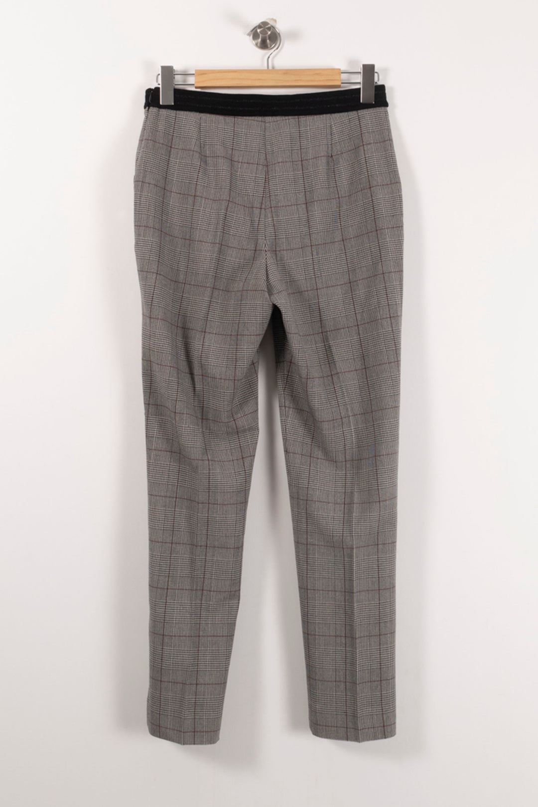 Pantalon Carreaux Gris - Taille S/36 de la marque IKKS | PARAD92338 - Vendu par Paradigme - Image 4