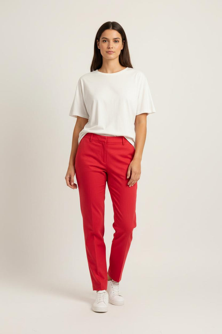 Pantalon Rouge - Taille L/40 de la marque IKKS | PARAD92339 - Vendu par Paradigme - Image 1