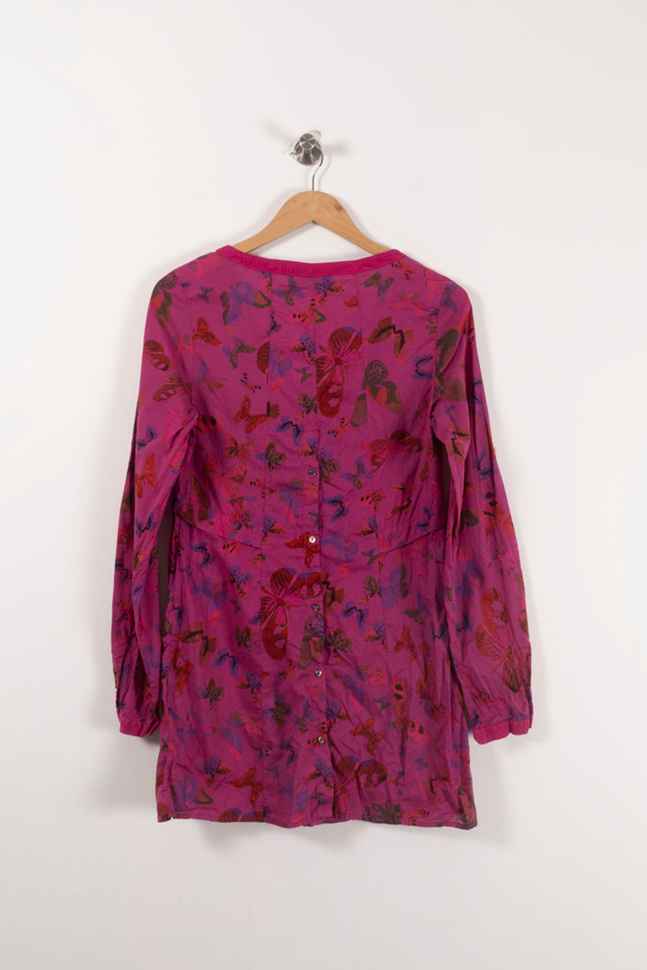 Blouse Rose - Taille M/38 de la marque One Step | PARAD92345 - Vendu par Paradigme - Image 4