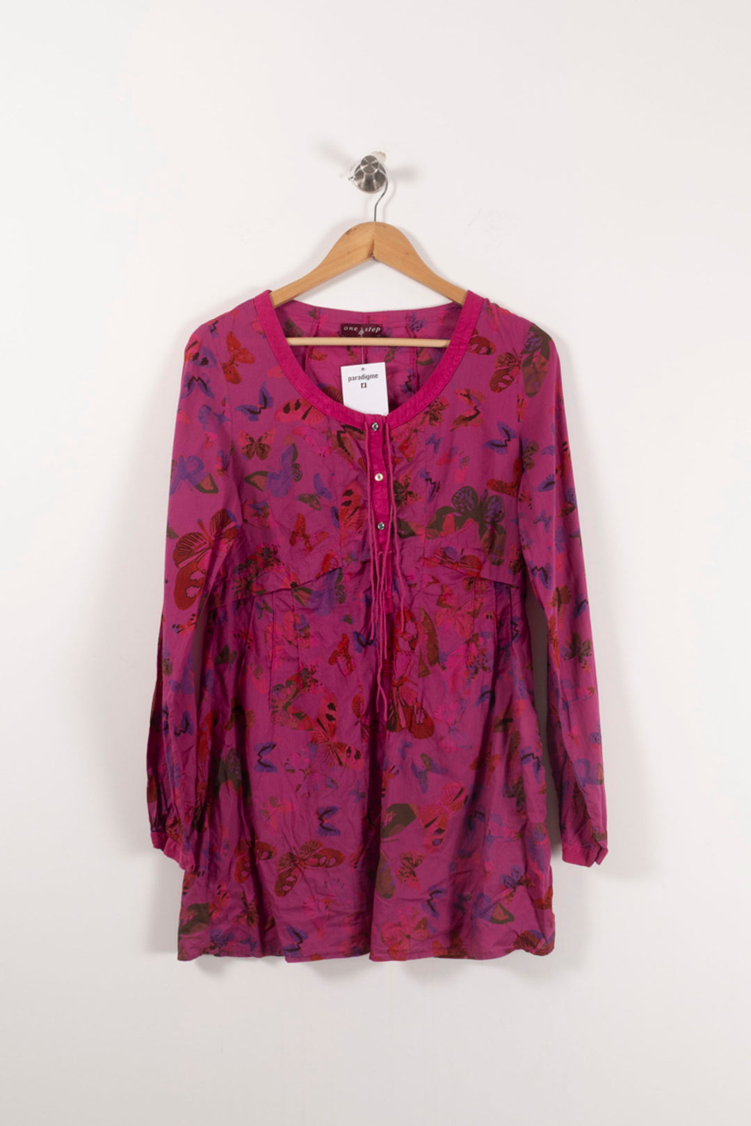 Blouse Rose - Taille M/38 de la marque One Step | PARAD92345 - Vendu par Paradigme - Image 2