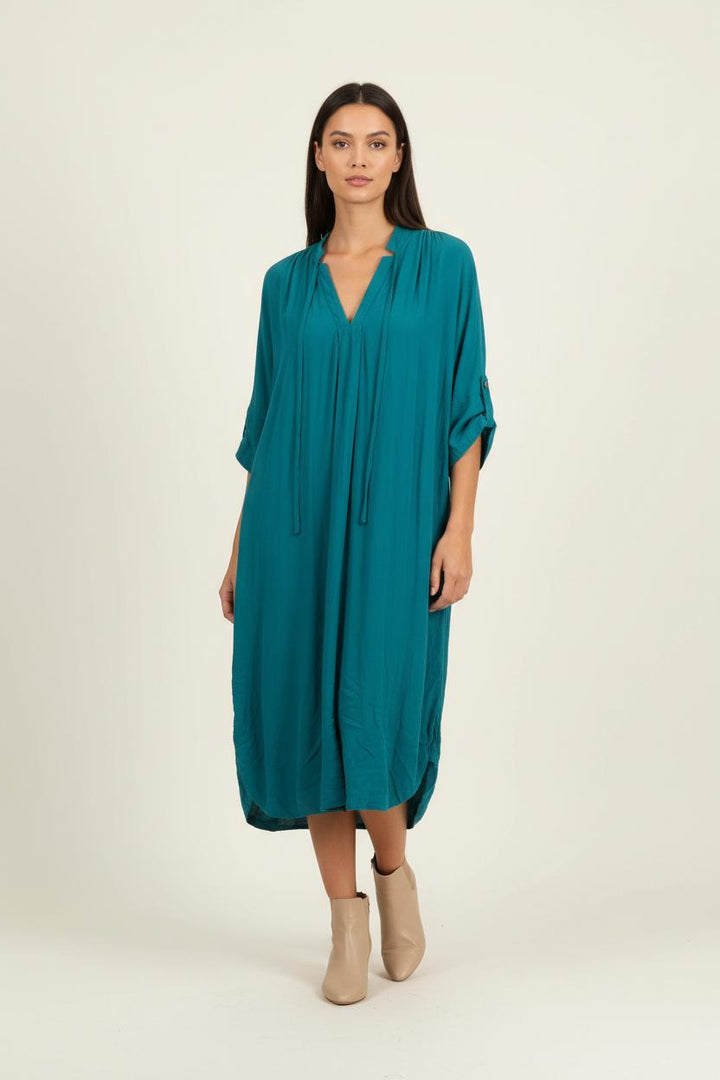 Robe Midi Verte - Taille M/38 de la marque Comptoir des Cotonniers | PARAD92347 - Vendu par Paradigme - Image 1