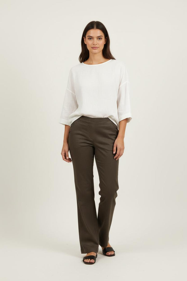 Pantalon Vert - Taille L/40 de la marque IKKS | PARAD92348 - Vendu par Paradigme - Image 1