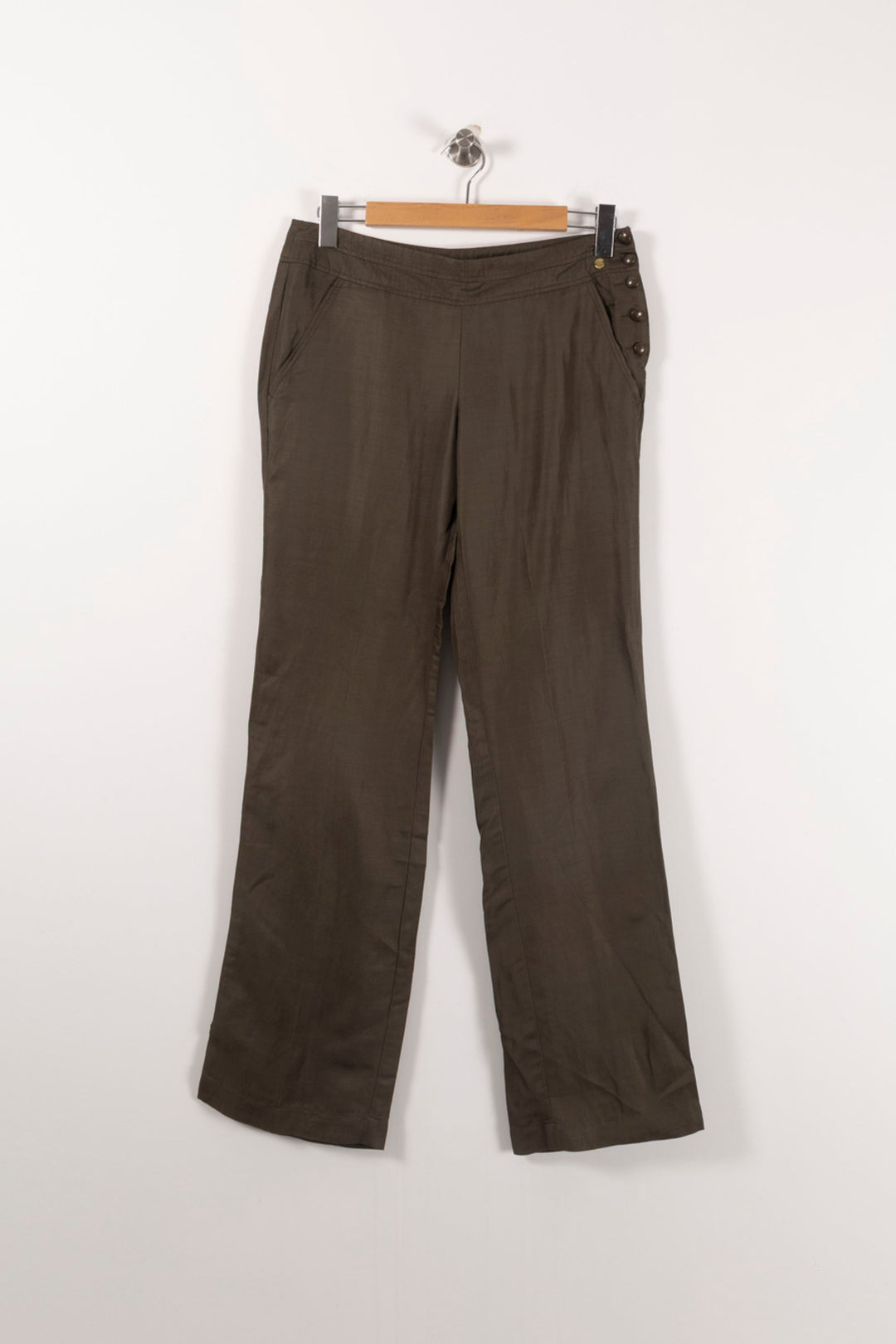 Pantalon Vert - Taille L/40 de la marque IKKS | PARAD92348 - Vendu par Paradigme - Image 2