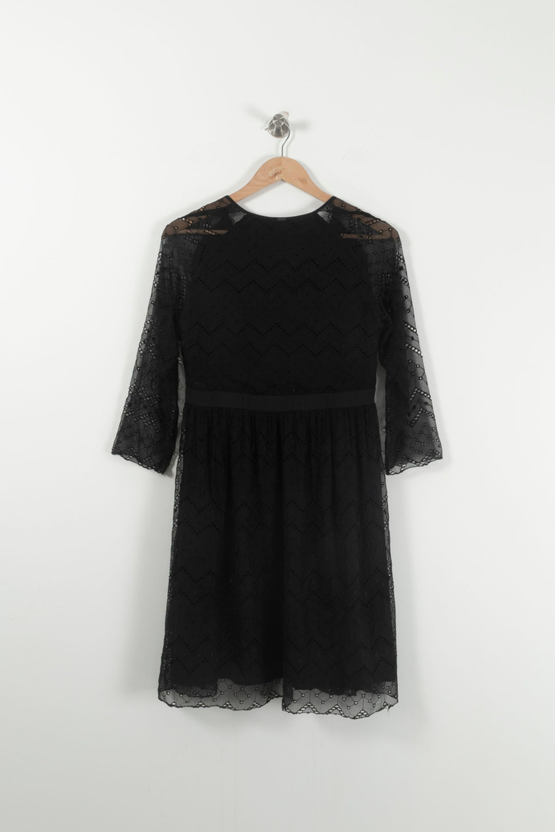 Robe Courte Noire - Taille S/36 de la marque IKKS | PARAD92351 - Vendu par Paradigme - Image 4