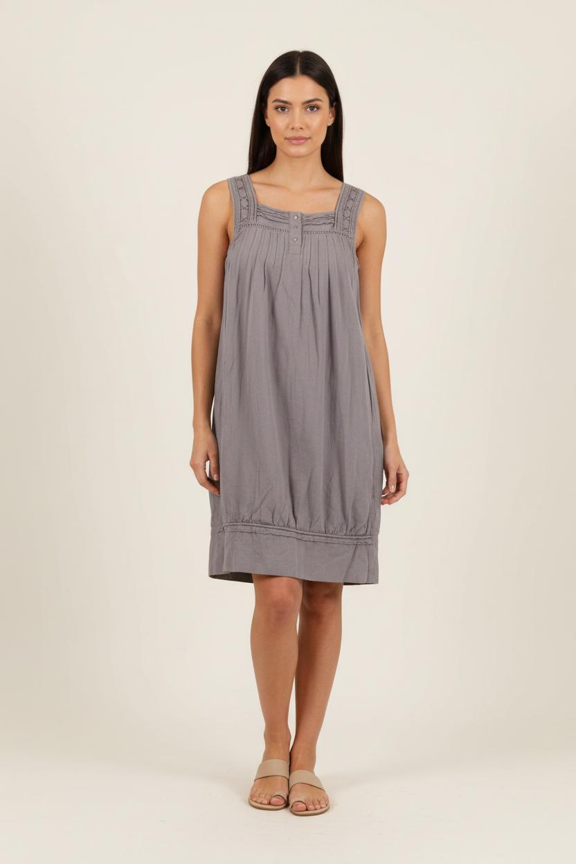 Robe Courte Grise - Taille XS/34 de la marque Maje | PARAD92352 - Vendu par Paradigme - Image 1