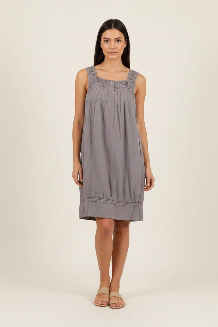 Robe Courte Grise - Taille XS/34 de la marque Maje | PARAD92352 - Vendu par Paradigme - Image 1