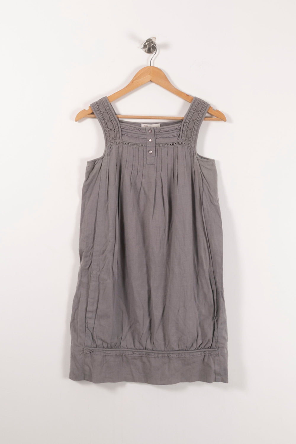 Robe Courte Grise - Taille XS/34 de la marque Maje | PARAD92352 - Vendu par Paradigme - Image 2