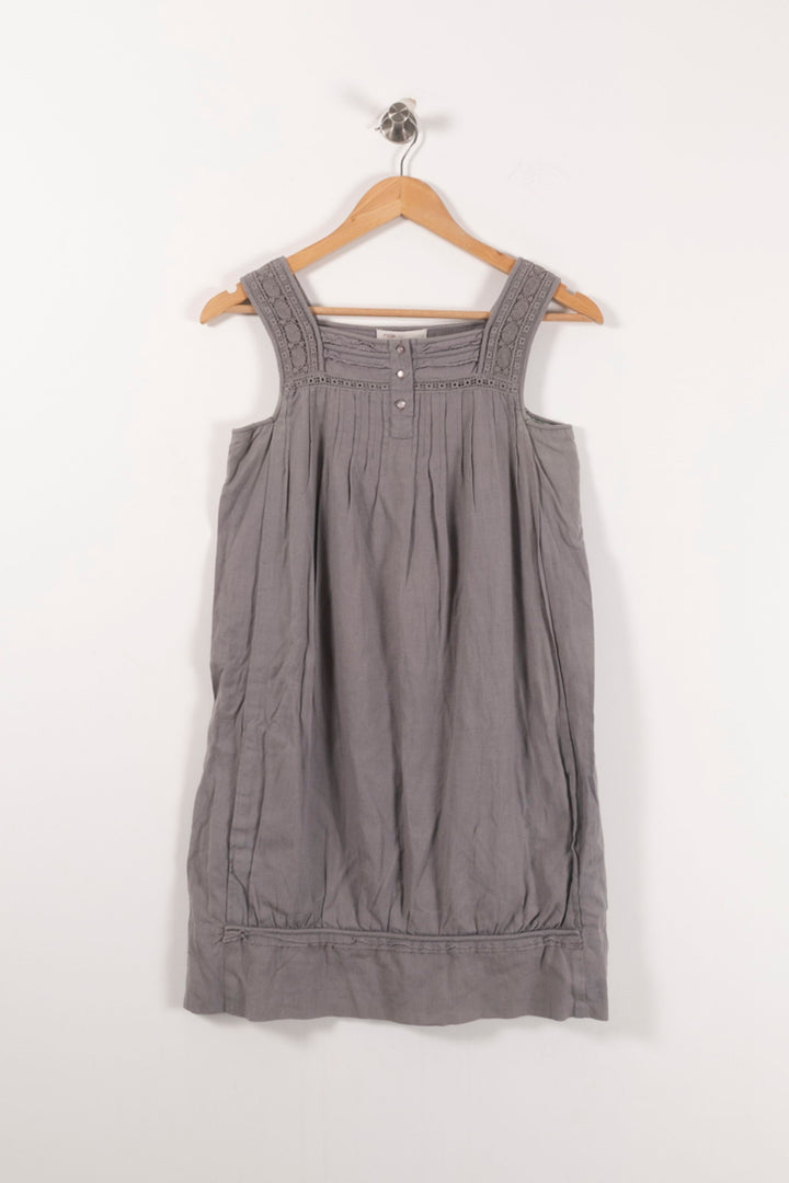 Robe Courte Grise - Taille XS/34 de la marque Maje | PARAD92352 - Vendu par Paradigme - Image 2