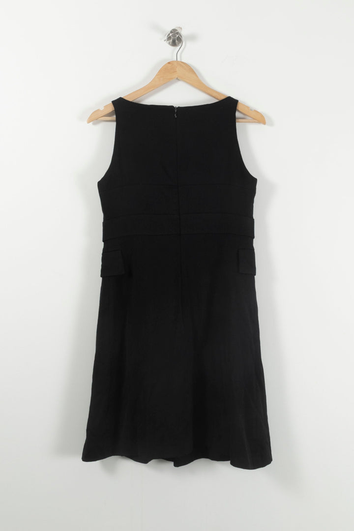 Robe Sans Manches Noire - Taille M/38 de la marque Tara Jarmon | PARAD92353 - Vendu par Paradigme - Image 4