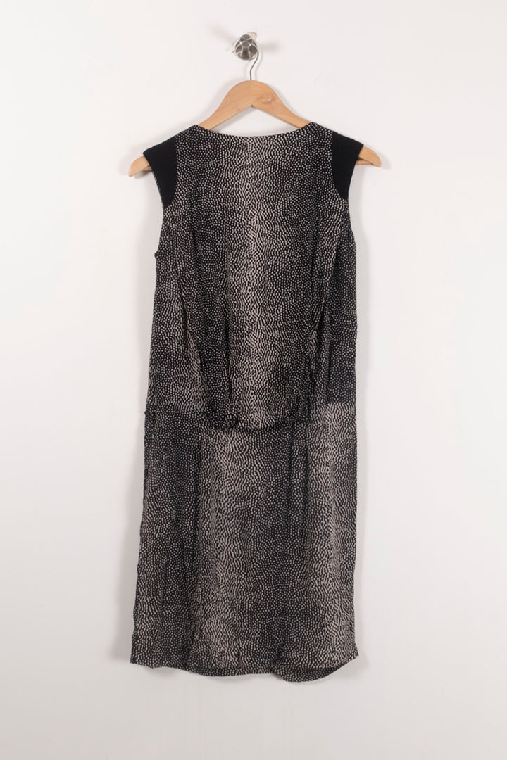 Robe Sans Manches Noire et Blanche - Taille S/36 de la marque IKKS | PARAD92357 - Vendu par Paradigme - Image 4