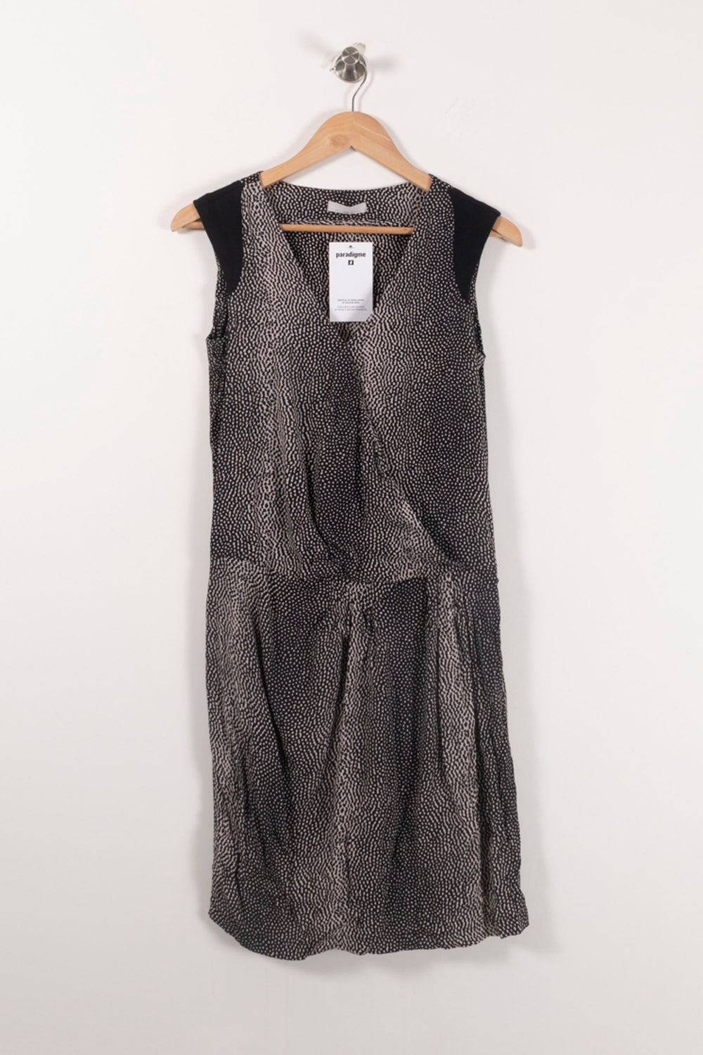 Robe Sans Manches Noire et Blanche - Taille S/36 de la marque IKKS | PARAD92357 - Vendu par Paradigme - Image 2