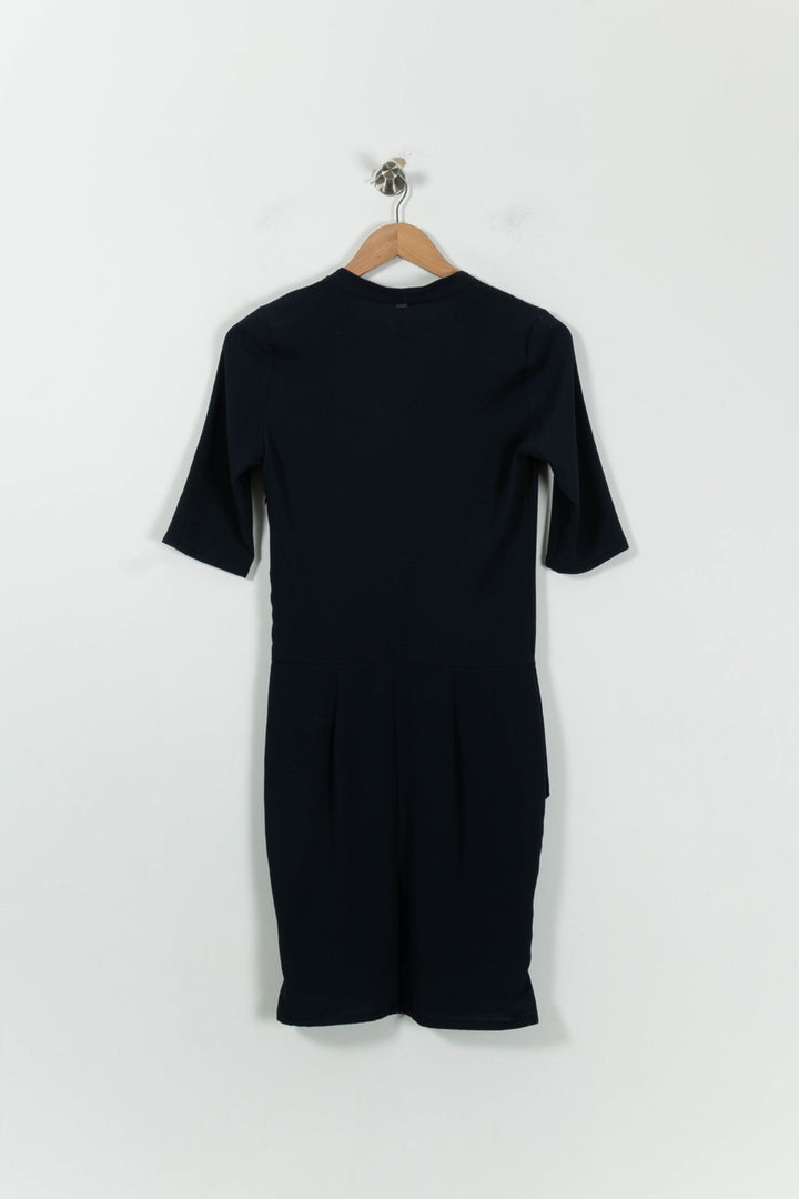 Robe Portefeuille Bleue - Taille XS/34 de la marque IKKS | PARAD92362 - Vendu par Paradigme - Image 4