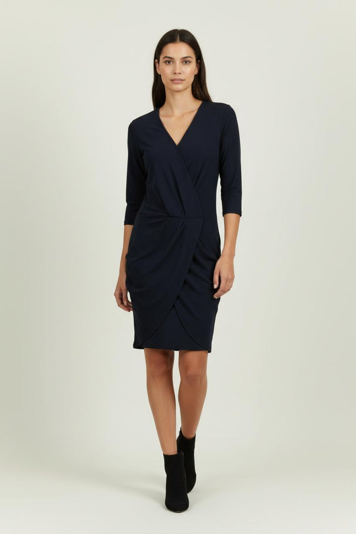 Robe Portefeuille Bleue - Taille XS/34 de la marque IKKS | PARAD92362 - Vendu par Paradigme - Image 1