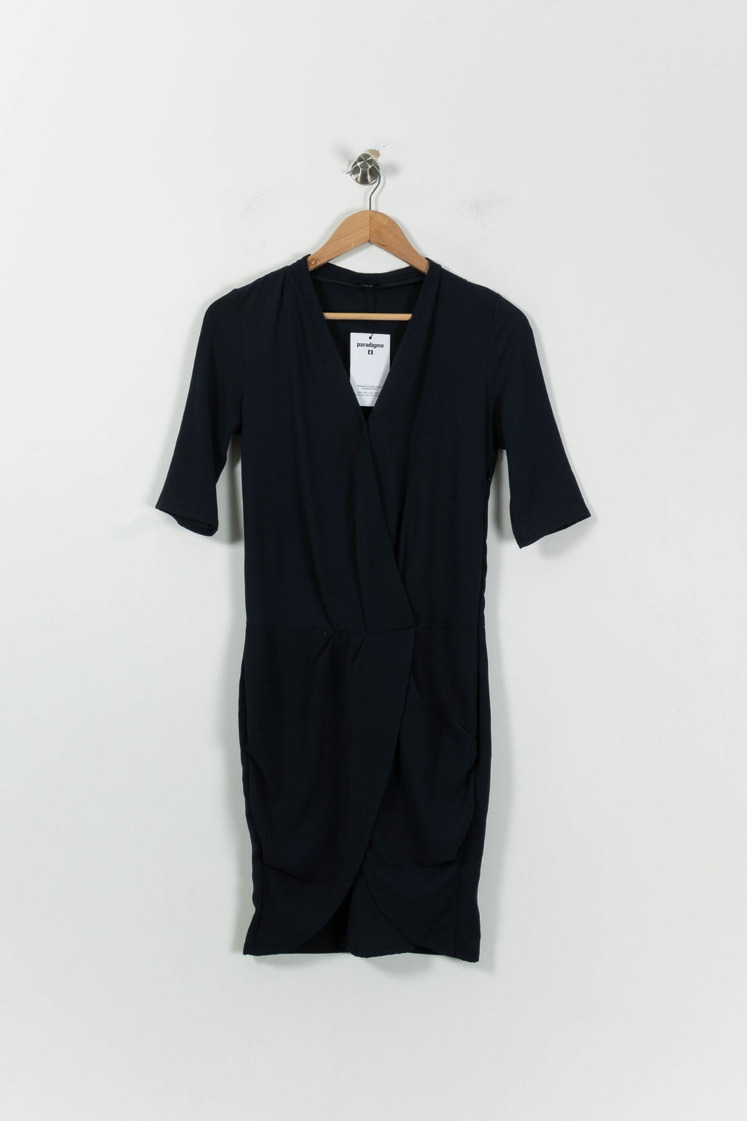 Robe Portefeuille Bleue - Taille XS/34 de la marque IKKS | PARAD92362 - Vendu par Paradigme - Image 2