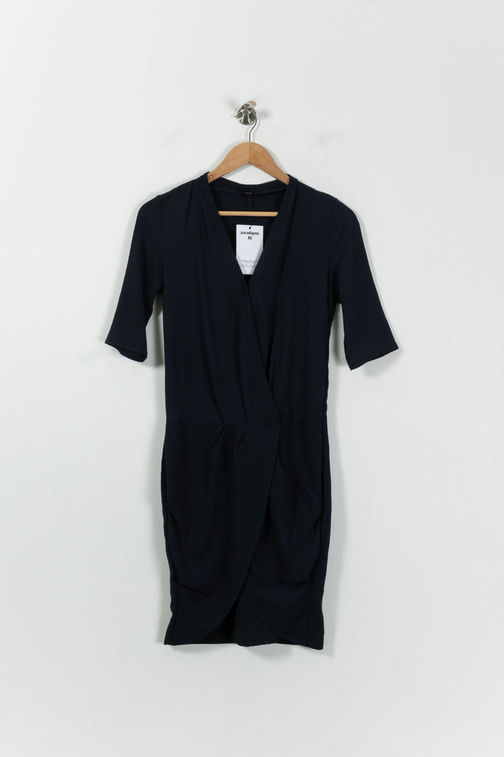 Robe Portefeuille Bleue - Taille XS/34 de la marque IKKS | PARAD92362 - Vendu par Paradigme - Image 2