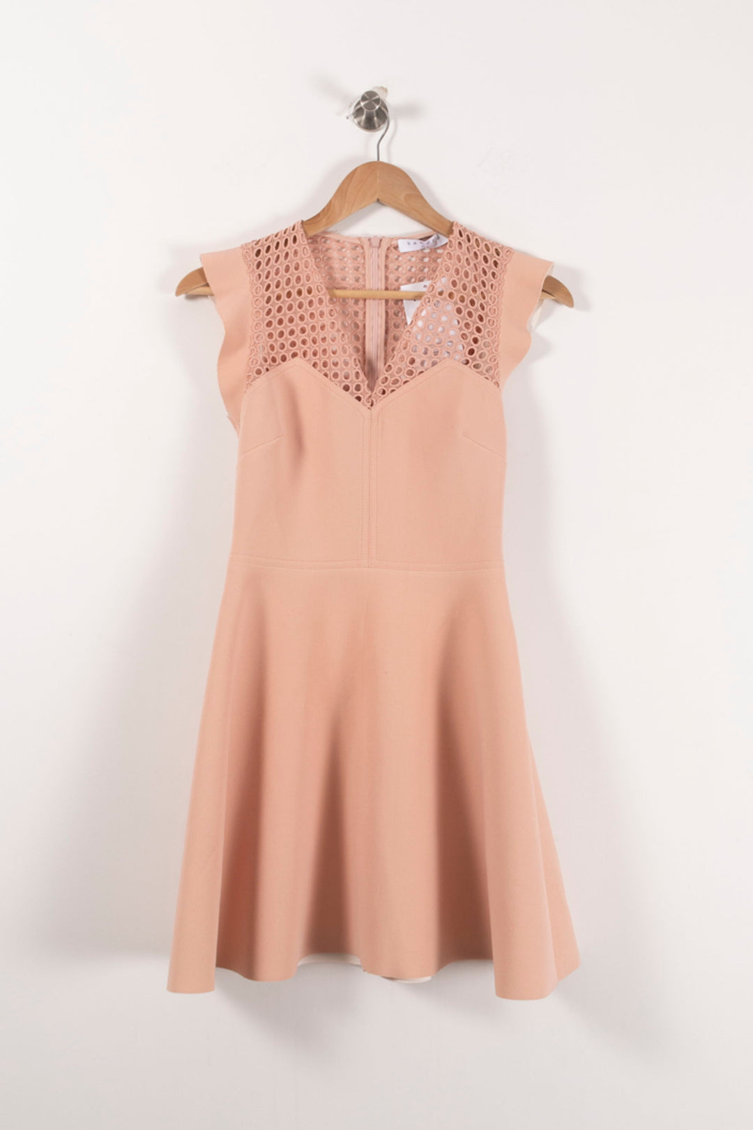 Robe Courte Rose - Taille S/36 de la marque Sandro | PARAD92364 - Vendu par Paradigme - Image 2