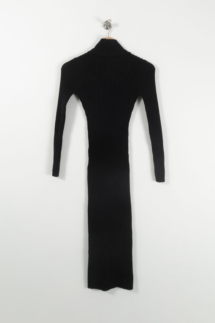 Robe Pull Noire - Taille S/36 de la marque Kookai | PARAD92377 - Vendu par Paradigme - Image 4