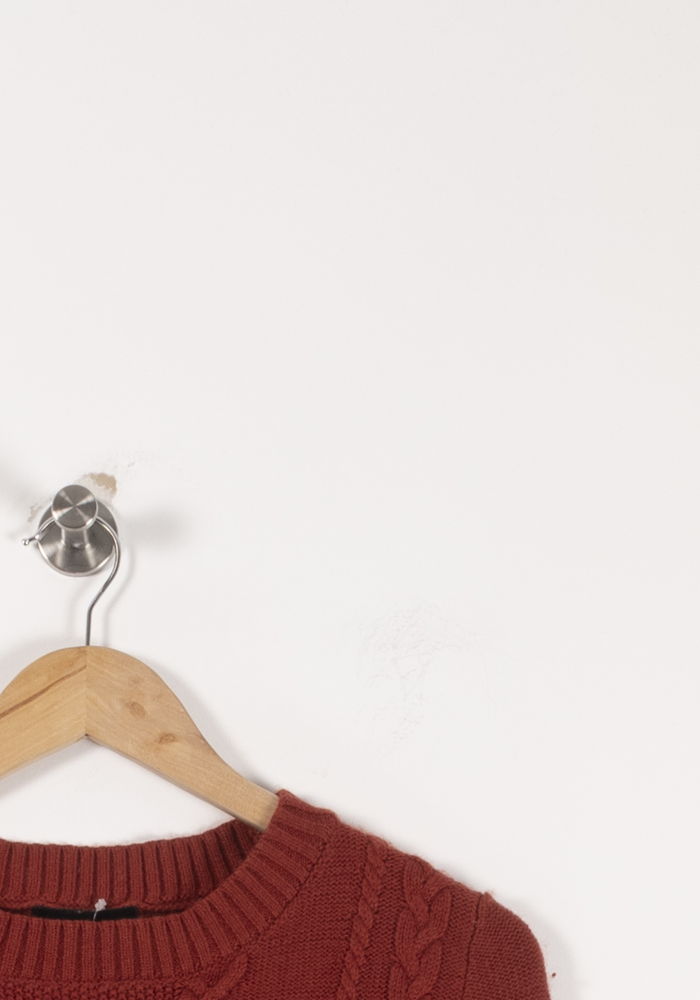Pull Bordeaux - Taille S/36 de la marque The Kooples | PARAD92388 - Vendu par Paradigme - Image 3