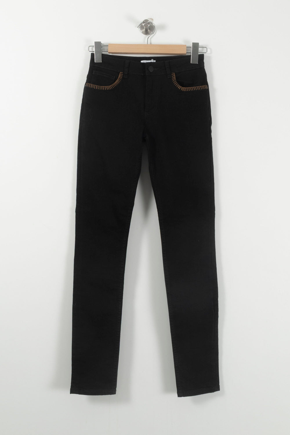 Jean Noir - Taille S/36 de la marque Claudie Pierlot | PARAD92410 - Vendu par Paradigme - Image 2
