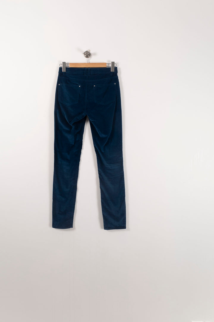Pantalon Bleu - Taille S/36 de la marque Claudie Pierlot | PARAD92412 - Vendu par Paradigme - Image 4