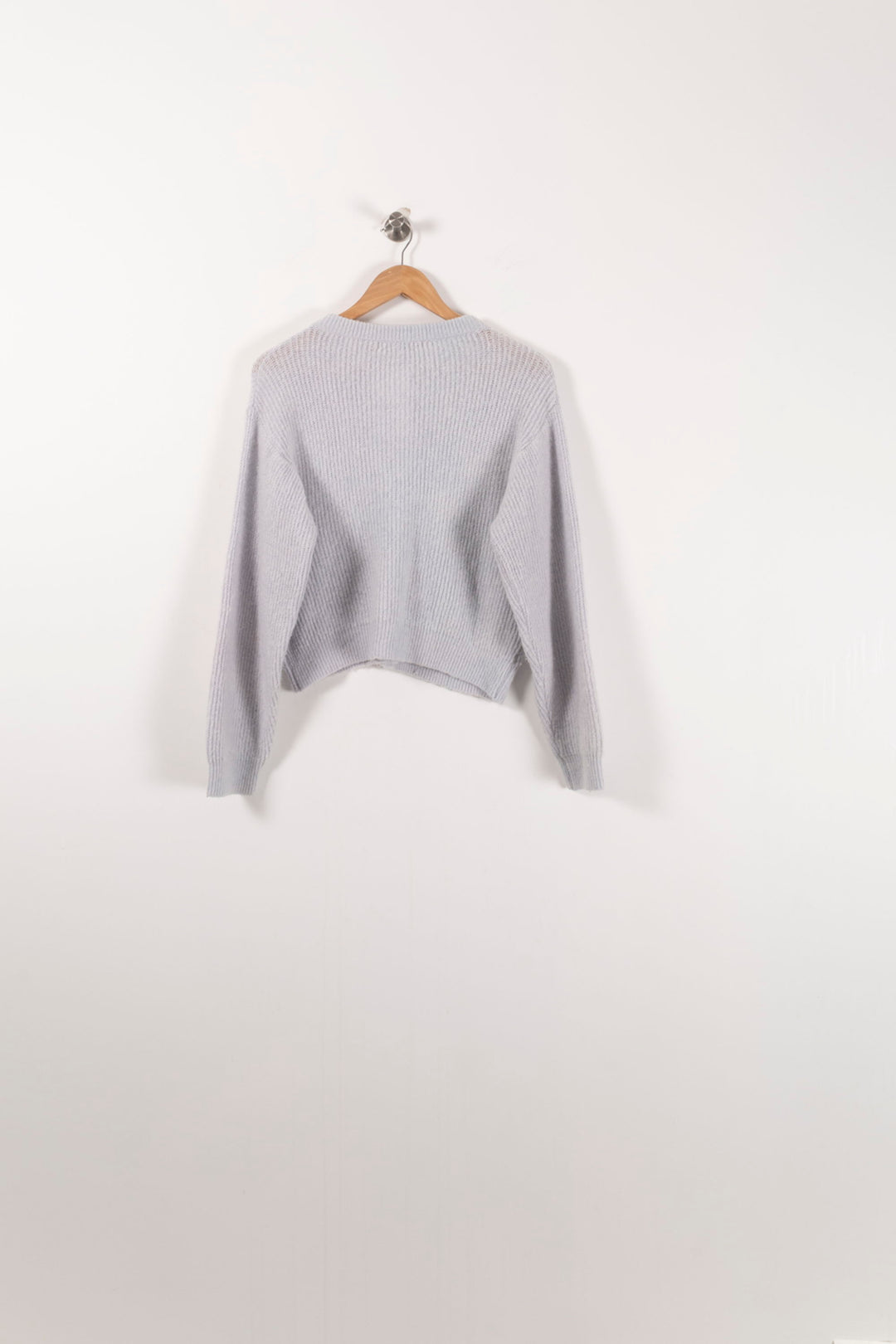 Cardigan Gris - Taille S/36 de la marque La Fée Maraboutée | PARAD92417 - Vendu par Paradigme - Image 4