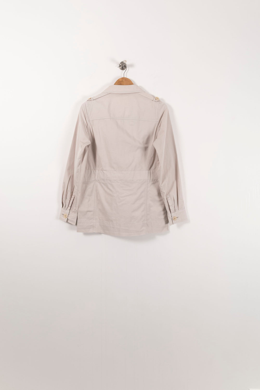 Veste Saharienne Blanche - Taille M/38 de la marque Comptoir des Cotonniers | PARAD92420 - Vendu par Paradigme - Image 4