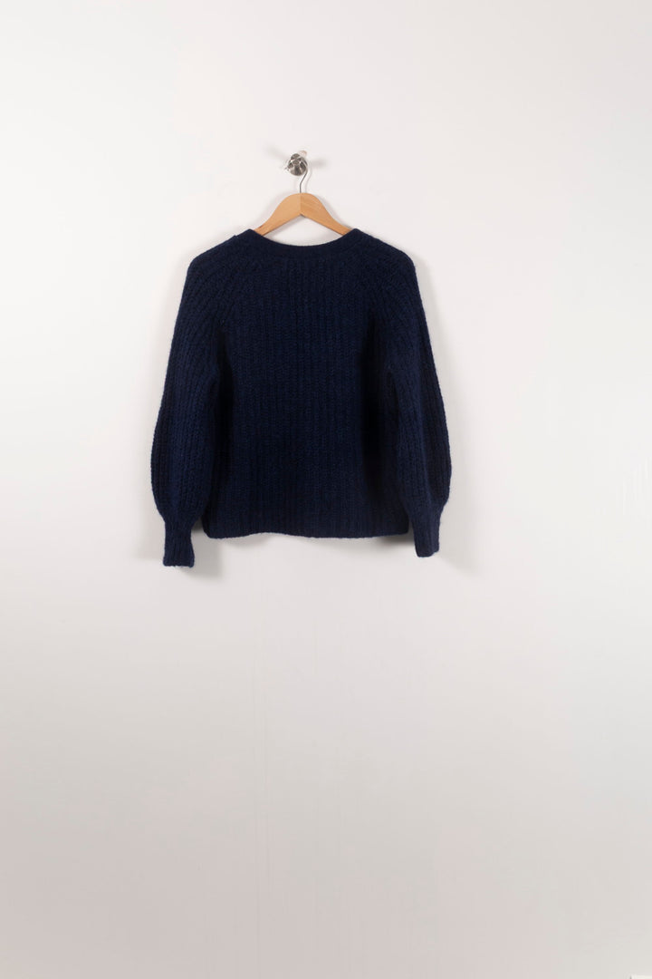 Cardigan Bleu - Taille XXS/32 de la marque Sézane | PARAD92427 - Vendu par Paradigme - Image 4