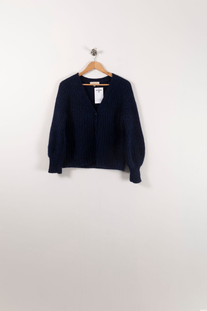 Cardigan Bleu - Taille XXS/32 de la marque Sézane | PARAD92427 - Vendu par Paradigme - Image 2